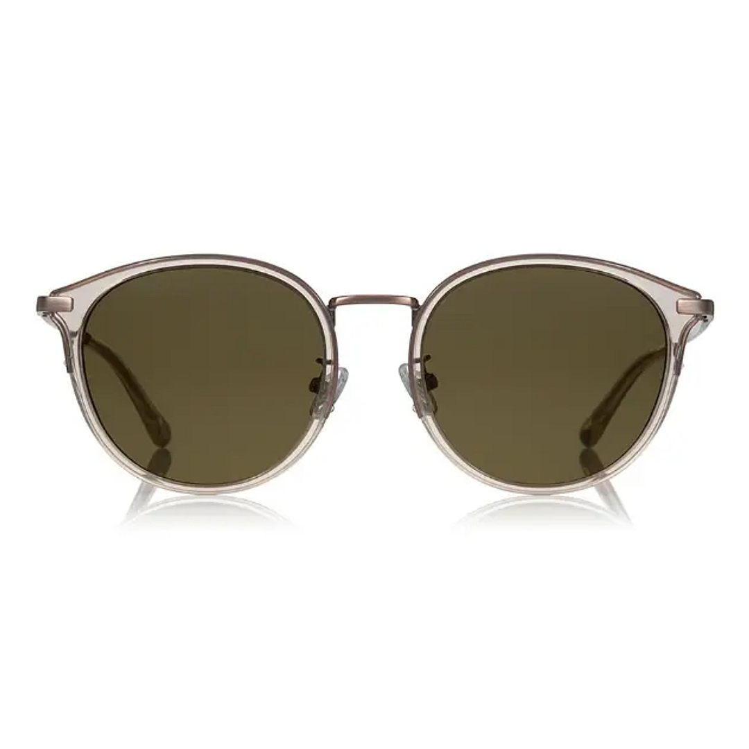 OWNDAYS | SUN Clear Orange Full Rim Boston left side